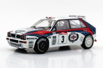 Lancia Delta No.3 Winner Tour de Corse 1992 D. Auriol/B. Occelli - 1:43